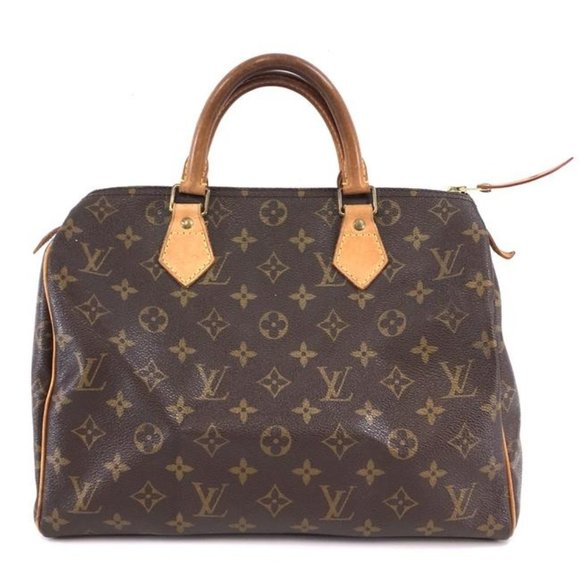 Louis Vuitton Speedy Duffle #46618 30 Boston Duffel Gym Travel Weekender Satchel